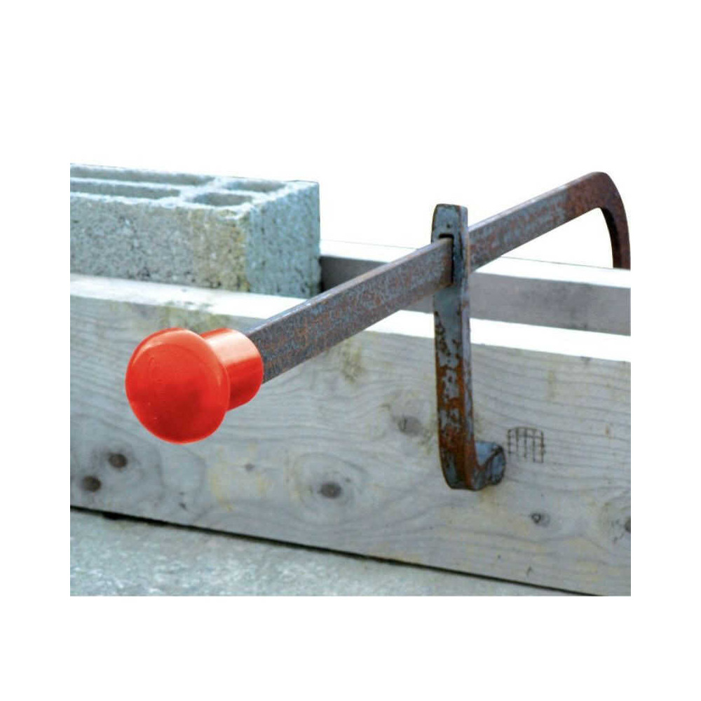 Embout de securite rouge sac de 25 taliaplast 600413