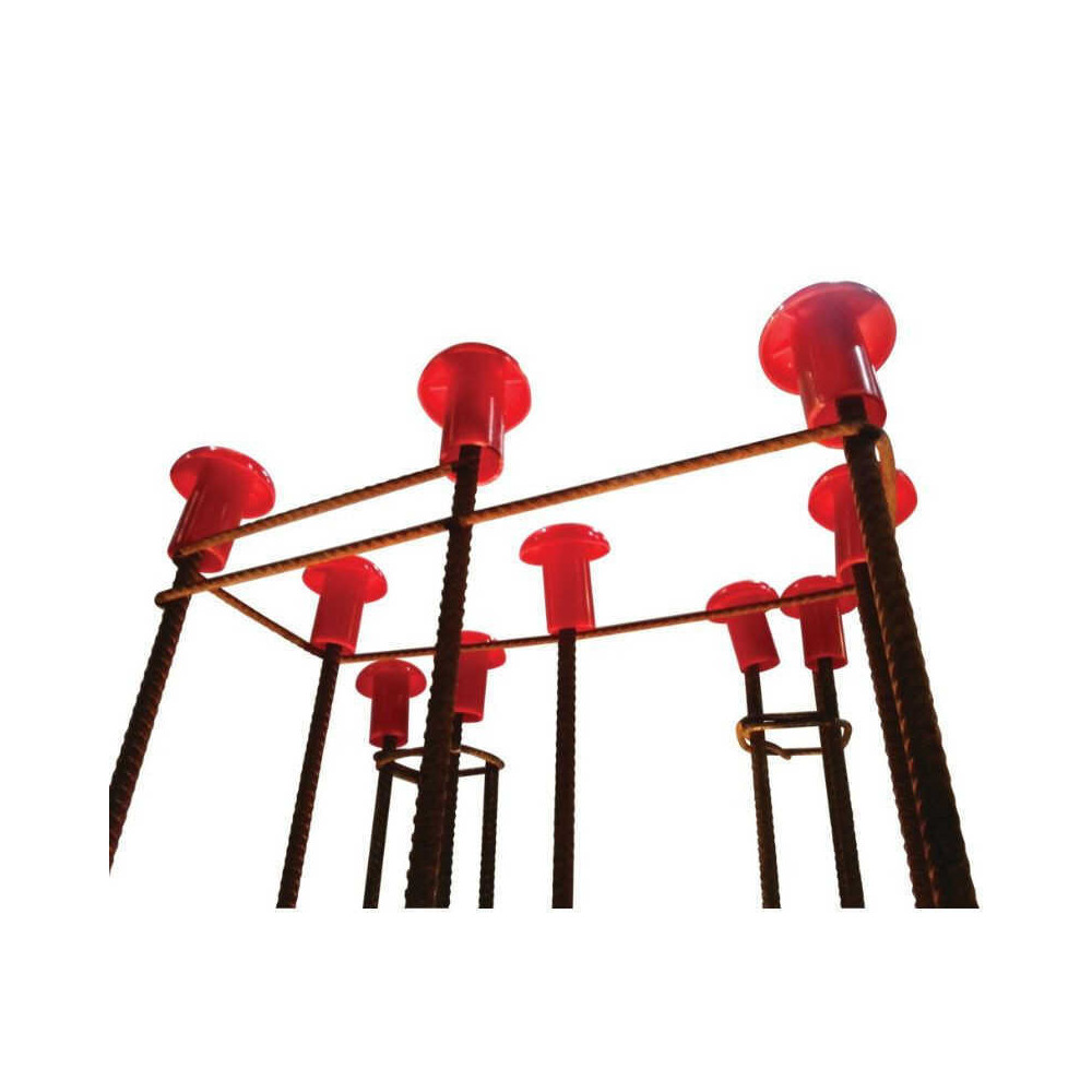 Embout de securite rouge sac de 25 taliaplast 600413