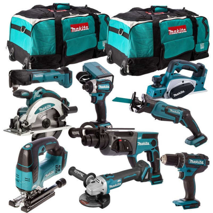 Pack 10 machines Makita DLXCBO025 au prix HT