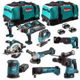 Pack 9 machines Makita DLXCBO030 au prix HT