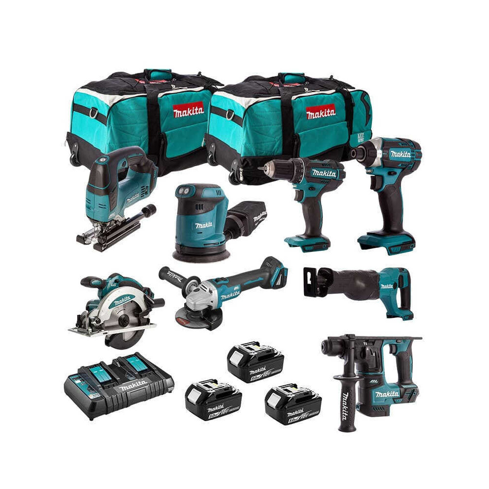 Combopack 8 outils sans fil 18V lxt Makita MK801