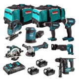 Combopack 8 outils sans fil 18V lxt Makita MK801