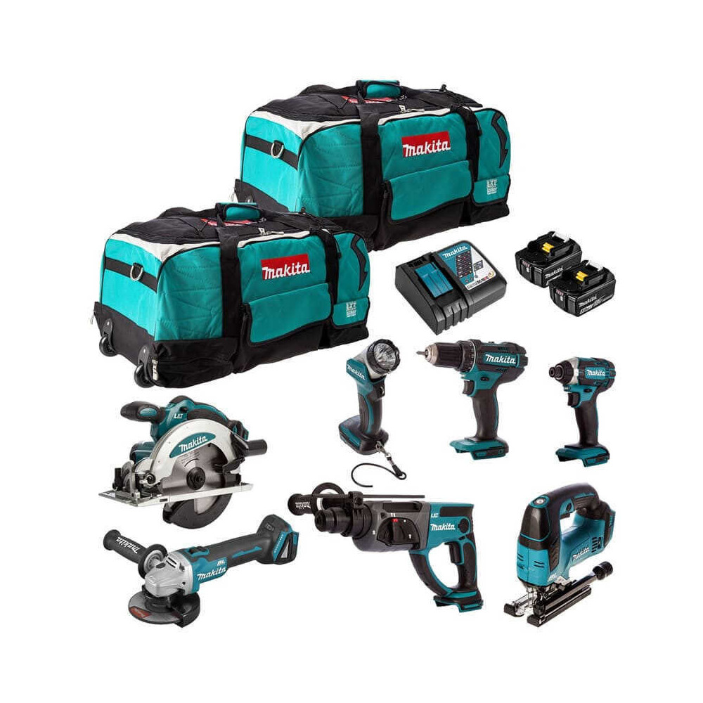 Pack 7 machines Makita DLXCBO029 au prix HT