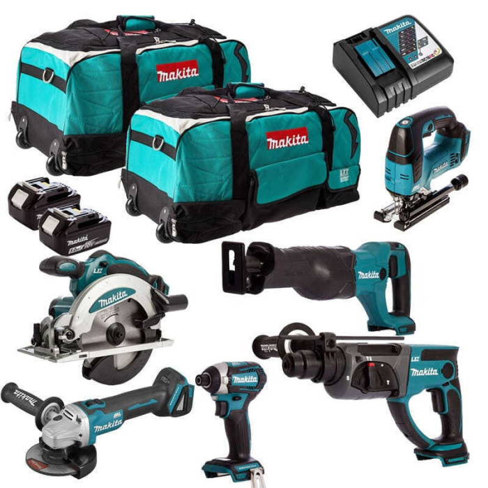 Pack 6 machines Makita DLXCBO027 au prix HT