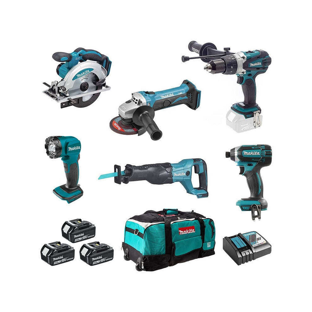Combopack 6 machines Makita DLX6104MX1