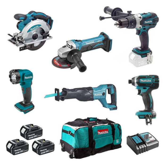Combopack 6 machines Makita DLX6104MX1
