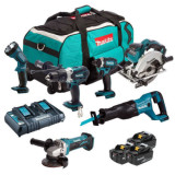 Combopack 6 outils Makita DLX6072PT