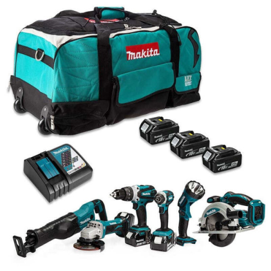 Combopack de 6 machines dans sac LXT600 Makita DLX6045M