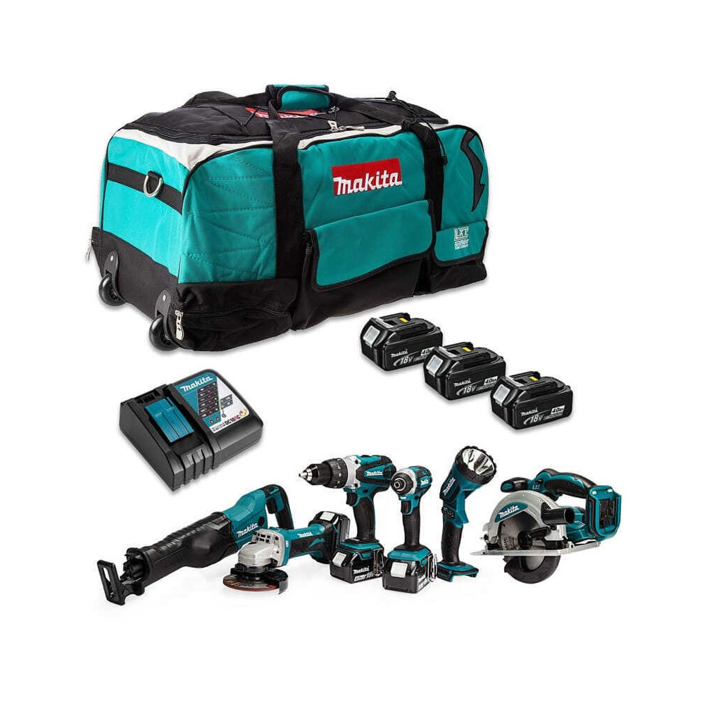 Combopack de 6 machines dans sac LXT600 Makita DLX6045M
