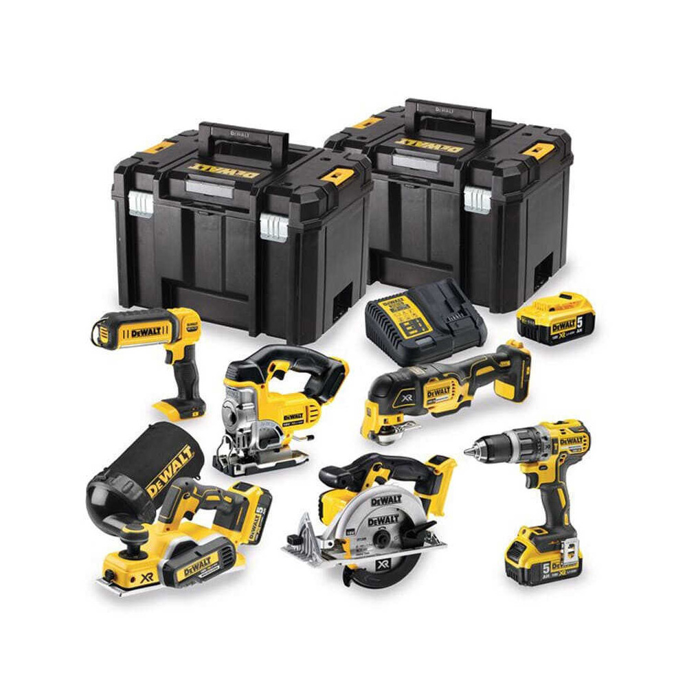 Pack 6 outils Dewalt DCK665P3T