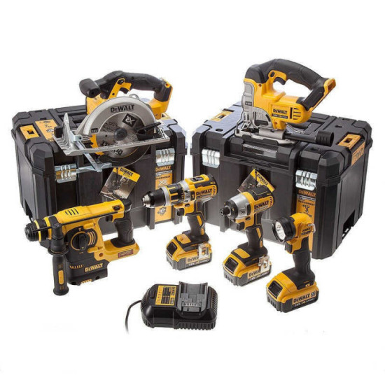 Pack 6 outils Dewalt DCK699M3T