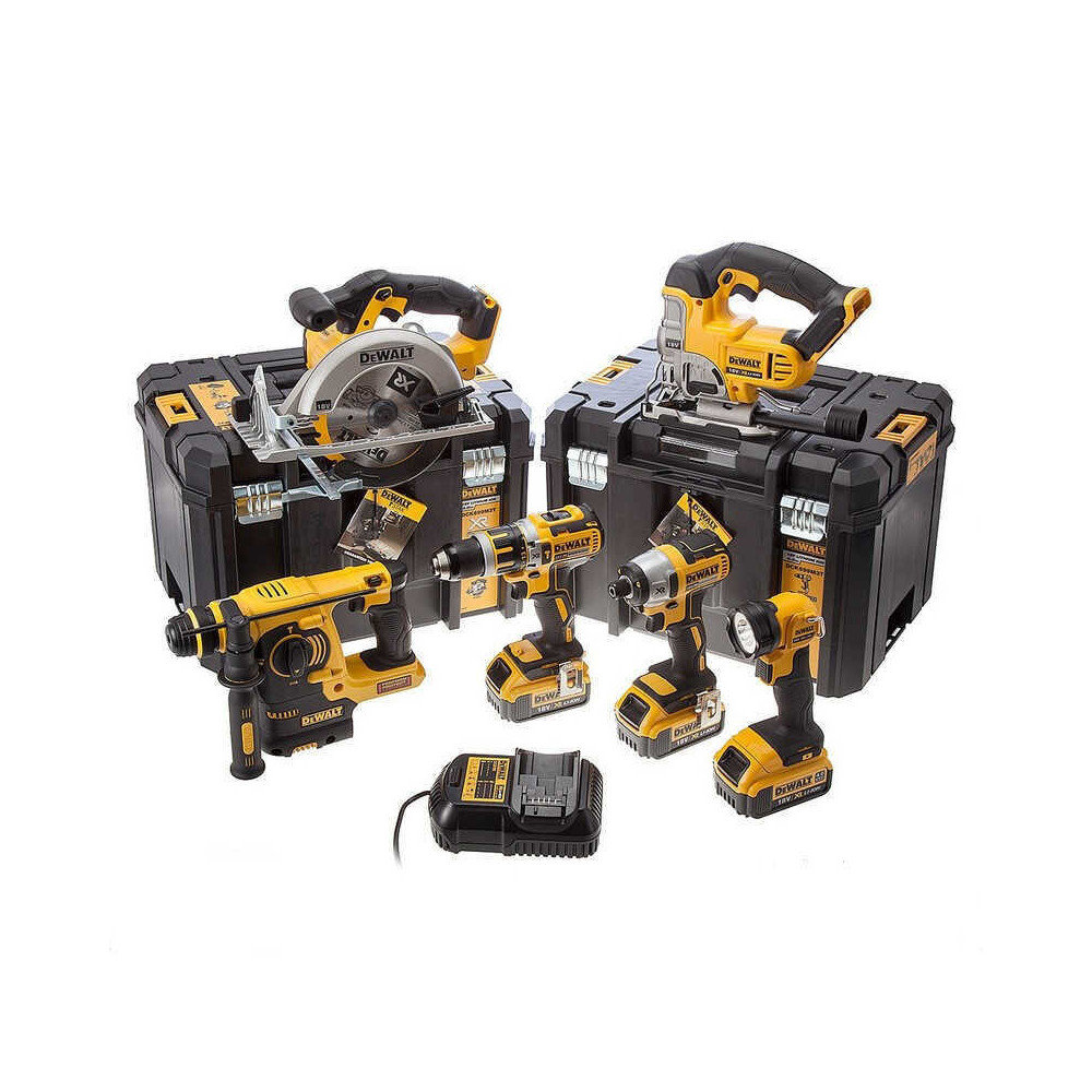 Pack 6 outils Dewalt DCK699M3T