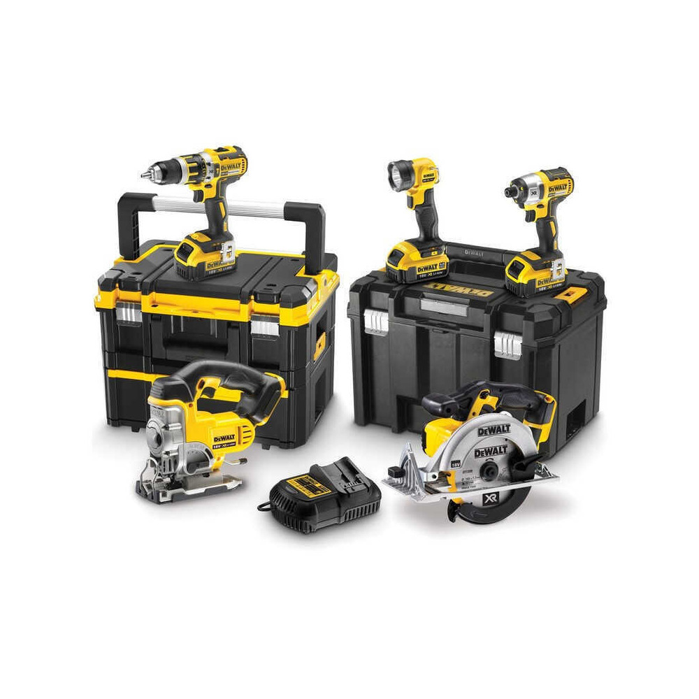 Pack 5 outils Dewalt DCK550M3T