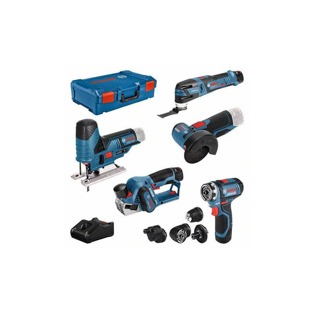 Pack 5 outils 12V Bosch kit en coffret Bosch 0615A0017D
