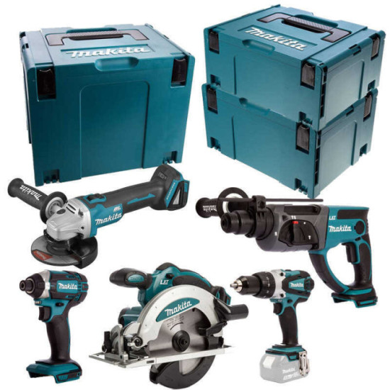 Combopack 5 machines Makita DLX5039PTJ