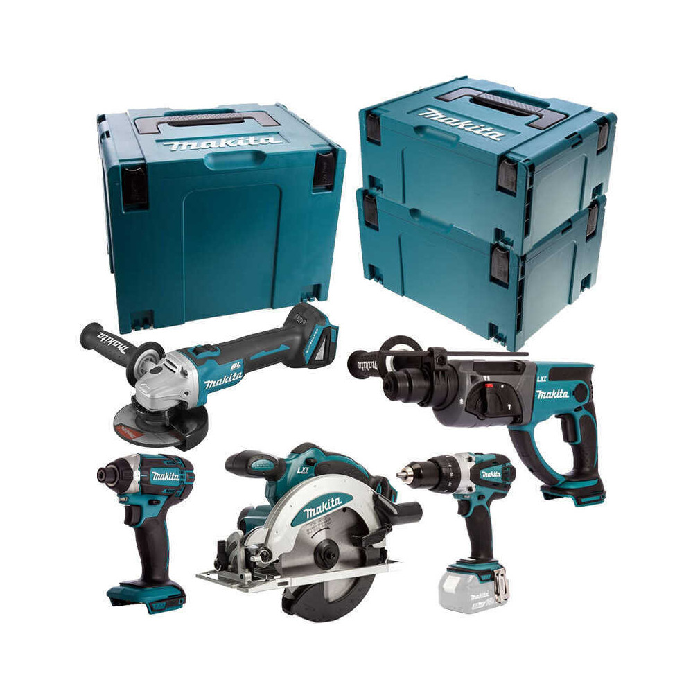 Combopack 5 machines Makita DLX5039PTJ