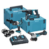 Combopack 4 outils 18V Makita DLX4050TJ