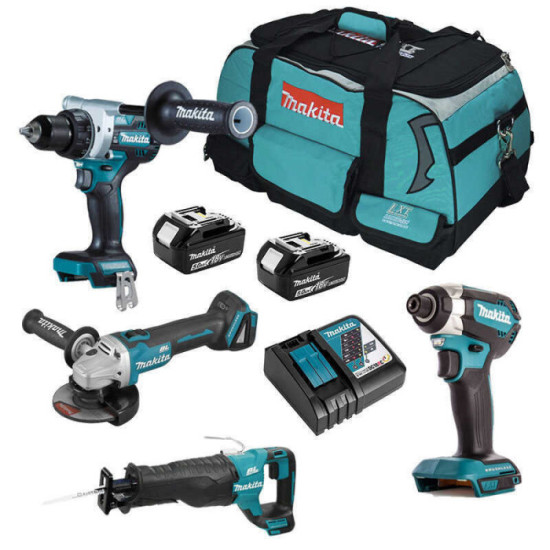 Combopack 4 outils 18V lxt Makita DLX4157TX1