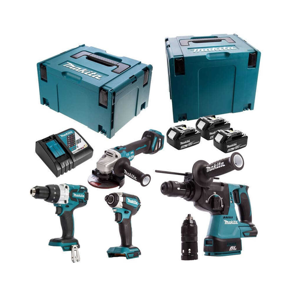 Combopack 4 machines Makita DLX4104TJ1